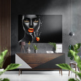 Beauty Brushed Aluminium Dibond Wall Art.